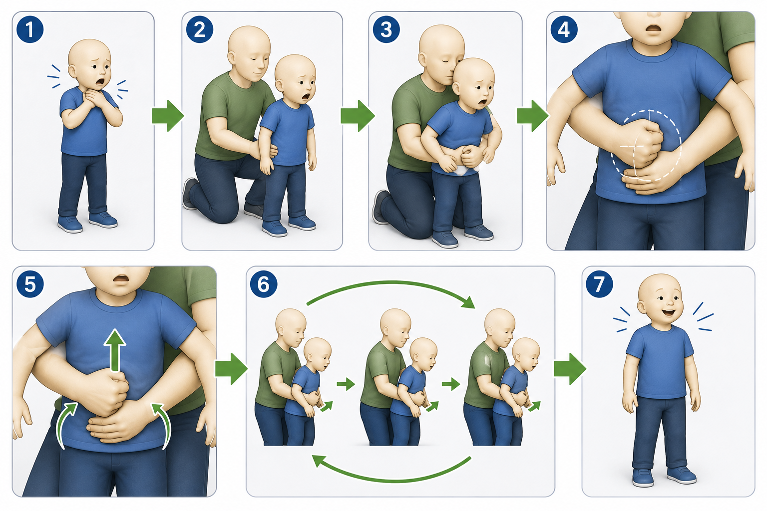 manobra de Heimlich adaptada