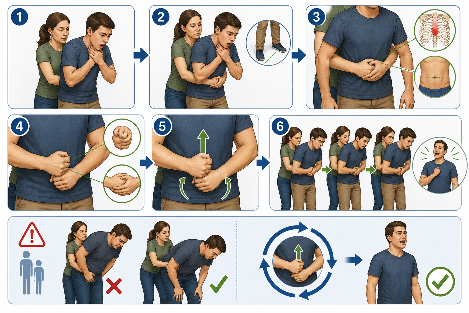 manobra de Heimlich adaptada