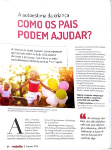 Revista Materlife - Publicação do Artigo do Dr. Joseph El-Mann na Edição Agosto/2016